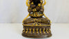 Gold Plated Nepalese Yab Yum Statue of Vajrasatva Embracing Shakti. Copper