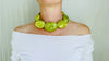 Large Serpentine Necklace. Sterling Silver. - Aadya Bazaar